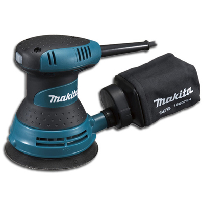 Орбитална шмиргла Makita BO5030, 125mm, 240V, сина