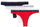 Set mbathje Tommy Hilfiger UW0UW00048 -012, kaltër/bardhë/kuq, XS