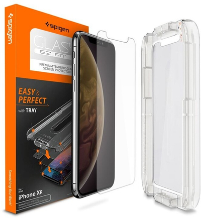Xham mbrojtës Spigen Glas.tR EZ Fit për iPhone XR