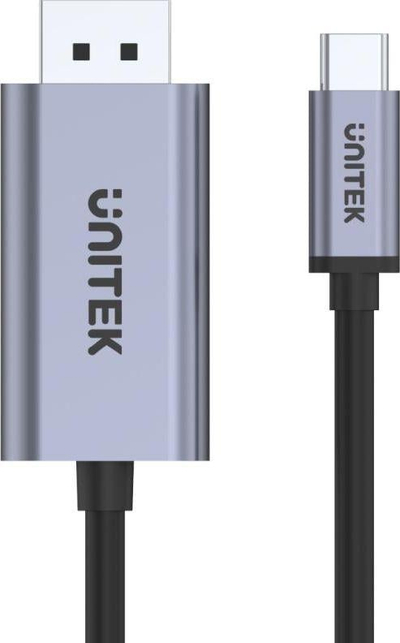 Përshtatës USB Unitek USB - DisplayPort, 2m, i zi