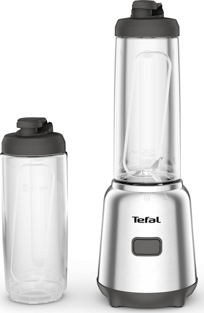 Blender tavoline Tefal BL15FD30 Mix &amp; Move, 300W, shishe me vete 0.6L, gri