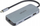 Hub USB Dicota USB C 8 in 1, 4K HDMI, PD 100W, gri
