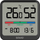 Senzor temperature dhe lagështie Savio CT-01/B, ekran LCD, montim në mur, i zi