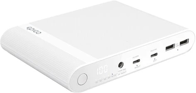 Powerbank Epico 26800 mAh, 72W, USB-C PD, i bardhë