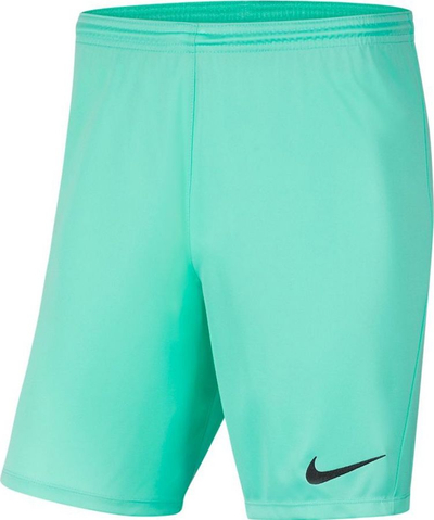 Shorce sportivë për fëmijë Nike Park III Jr BV6865-354, Dri-FIT, celadon