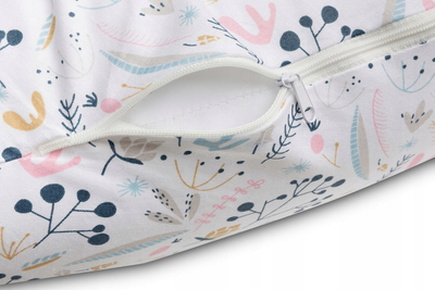 Jastëk shtatzënie Sensillo Pregnancy Pillow XL Rowan, 180 cm, pambuk, shumëngjyrësh
