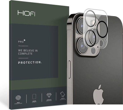 Mbrojtës xhami kamerë Hofi Cam Pro Plus, për iPhone 13 Pro dhe 13 Pro Max, transparent