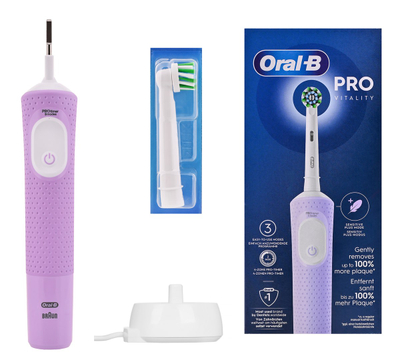Furçë dhëmbësh elektrike Oral-B Vitality Pro, e rikarikueshme, 1 kokë, lejla