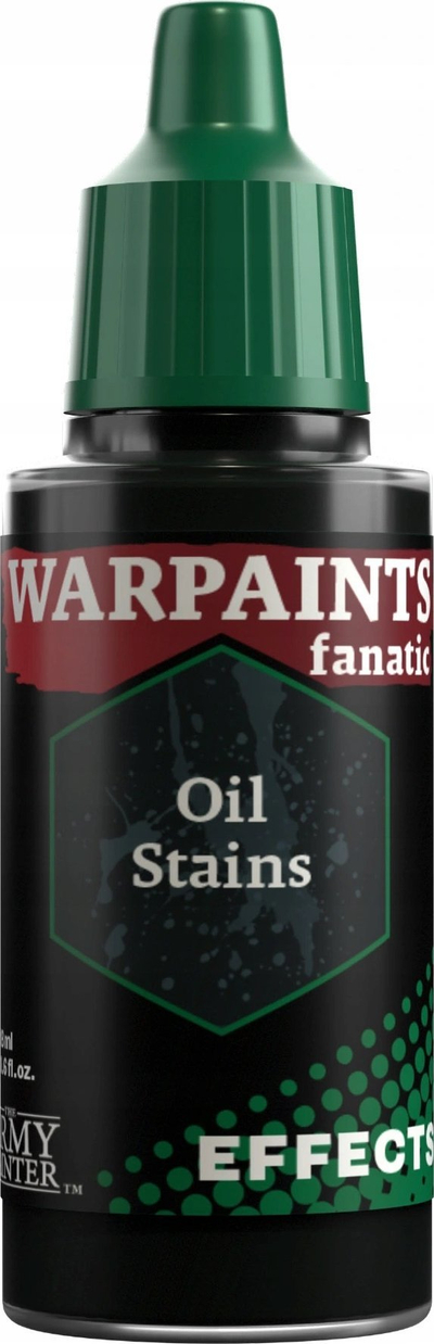 Ngjyrë akrilike The Army Painter Warpaints Fanatic Effects Oil Stains, 18ml, kafe e errët
