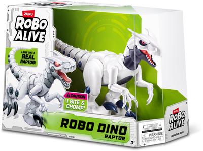 Lodër robotike Zuru Robo Alive Robo Dino Raptor, dinosaur, për kalamaj, shumëngjyrëshe