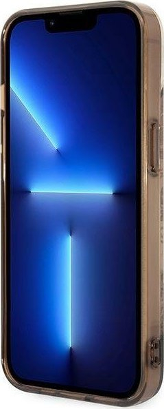 Mbrotjëse telefoni Guess GUHCP14MHGPLHC, për iPhone 14 Plus 6.7", hardcase, okër