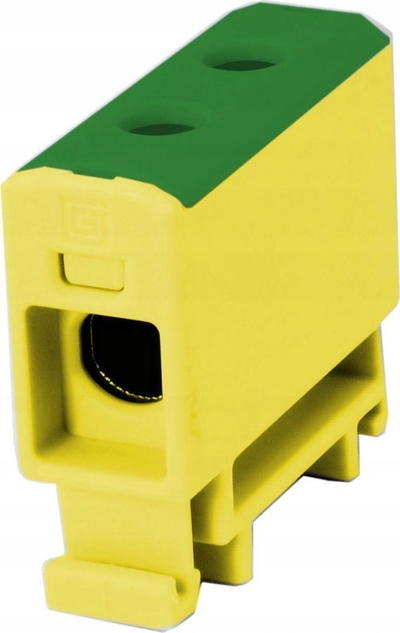 Lidhës elektrik Morek OTL35, 2.5-35mm², 1000V IP20, i verdhë me jeshile