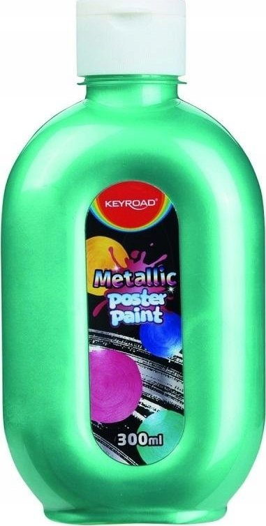 Bojë posteri Keyroad metalike, 300 ml, jeshile metalike