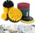 Set furçash pastrimi për trapano Cleaning Brushes, 12 copë, për lloj‑lloj sipërfaqesh, shumëngjyrësh
