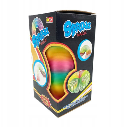 Lodër pranvere Hipo Rainbow Spring HR75 08007, 15 cm, me ngjyra