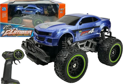 Makina me telekomandë Malipen Off Road, shkallë 1:24, frekuencë 2.4 GHz, blu