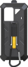 Mbulesë telefoni UleFone Power Armor 18T 18 19 19T, polikarbonat, me karabinë dhe rrip, e zezë