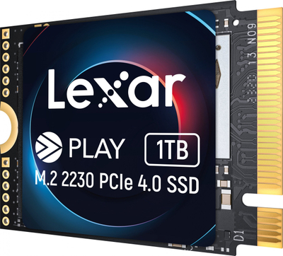 SSD i brendshëm Lexar Play LNMPLAY001T, 1TB, M.2 2230 PCIe 4.0 NVMe, i zi