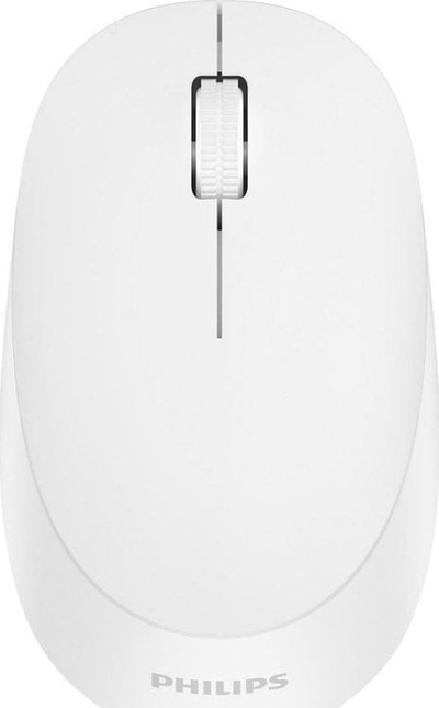 Глувче Philips 3000 Series SPK7307W/00, безжично, 1600 DPI, бела