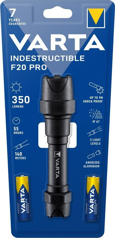 Elektrik dore Varta Indestructive F20 Pro, i zi