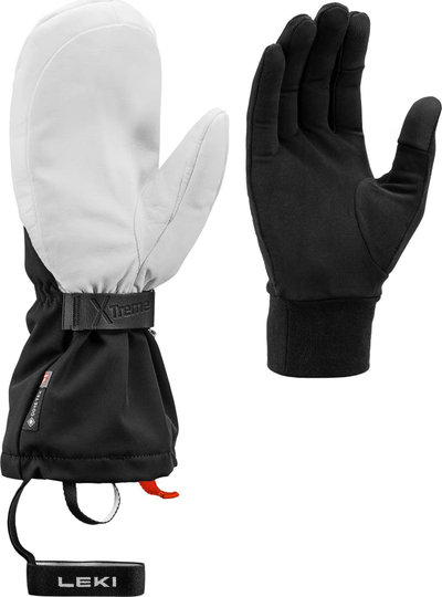 Doreza ski Leki Guide X-Treme për femra, për dimër, e zezë, madhësia M