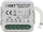 Modul Oxt Mini Controller 2 ZigBee Tuya për roleta dhe tenda, i bardhë