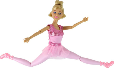 Set kukulla Anlily Mom With Child Ballerina Leantoys, për vajza