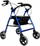 Rolator Mobilex Impala Standard, ulëse 53 cm, ngjyrë blu metalik