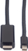 Kabllo video VALUE Mini DisplayPort në HDMI, 2 m, e zezë