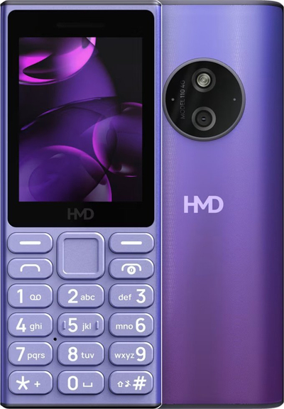 Телефон HMD 110, 4G, сина