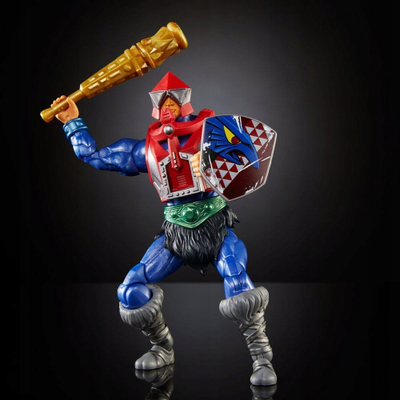 Figurinë aksion Masters of the Universe Masterverse New Eternia Mekaneck, 7\", për koleksion, shumë e lëvizshme