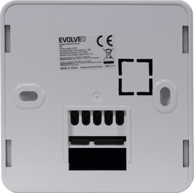 Termostat i zgjuar EVOLVEO Heat SU, WiFi dhe ZigBee, për kazan ngrohje, i bardhë