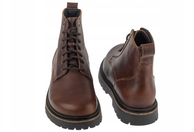 Këpucë për jashtë Birkenstock Highwood Lace Mid 1030784, të mesme, me lidhëse, kafe