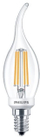 Llampë LED Philips 929001332802, filament, xham i tejdukshëm