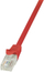 Kabllo rrjeti LogiLink Patch Cord CAT 5e UTP, 1.5 m, e kuqe (CP1044U)