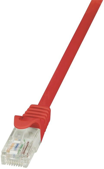 Kabllo rrjeti LogiLink Patch Cord CAT 5e UTP, 1.5 m, e kuqe (CP1044U)