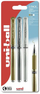 Set stilolapsa Uni-Ball Signo UM-153 Broad Metallic, majë 1.0mm, 3 copë, shumëngjyrëshe