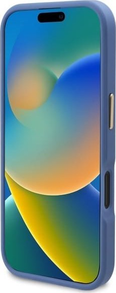 Mbrojtëse telefoni Guess GUHMP16SU4GPRB, iPhone 16 6.1", MagSafe, blu