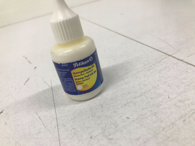 Rimbushës boje për jastëk vulosës Pelikan 351502, 30ml, blu