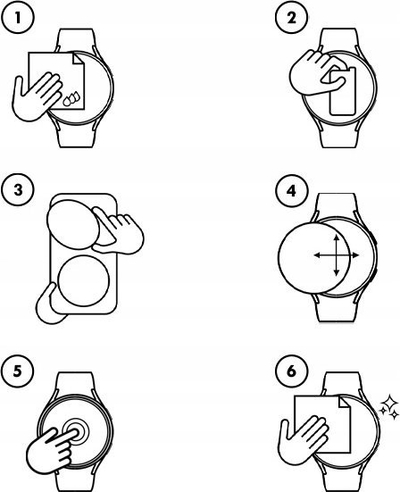 Mbrojtëse ekrani GrizzGlass Hydrofilm për Xiaomi Redmi Watch 3, hidrogel, 3 copë, transparente