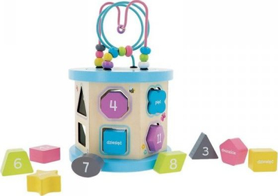 Lodër sorter druri Trefl 61518, 4 në 1, për kalamaj 18m+, shumëngjyrëshe