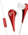 Kufje in-ear Energy Sistem Style 1+, me mikrofon, kabëll 1.2 m, të kuqe