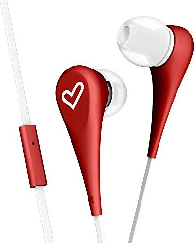 Kufje in-ear Energy Sistem Style 1+, me mikrofon, kabëll 1.2 m, të kuqe