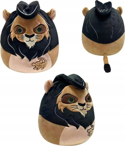 Lodër pellushi Squishmallows Disney Scar SQDI00550, 8", multicolor