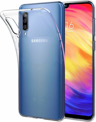 Futrollë Roar Jelly për Samsung Galaxy A50, gomë TPU e butë, transparente