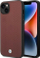 Kllaf telefoni BMW BMHCP14S22RFGR për iPhone 14, lëkurë, me diamant, burgundy
