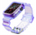 Rrip silikoni Hurtel për Apple Watch 1 2 3 38mm, me kasë mbrojtëse, vjollcë