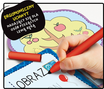 Set edukativ Lisciani Montessori Pen Writing School, 18 tabela, për shkrim