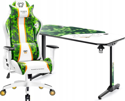 Mauspad gaming Diablo Chairs për tavolinë, gjelbërt