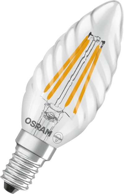 Llambë LED Osram, E14, 3.4W, dritë e ngrohtë